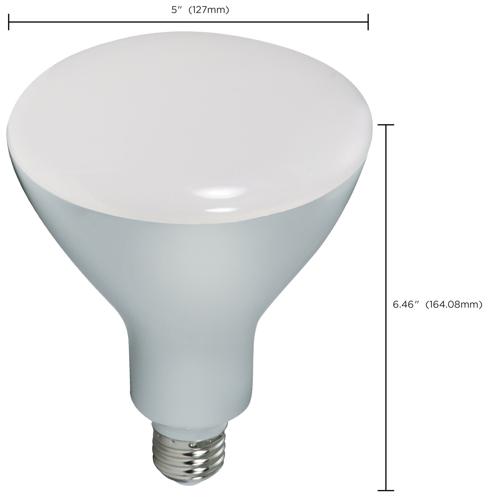 75W Equivalent Satco Clear 12.5W LED Dimmable E26 PAR30LN in scene