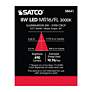 5_75W Equivalent Satco Gray 8W LED Dimmable Bi-Pin MR16 Bulb more views