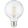 75W Equivalent Tesler Clear 9W LED Dimmable Standard G25