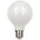 75W Equivalent Tesler Milky 9W LED Dimmable Standard G25