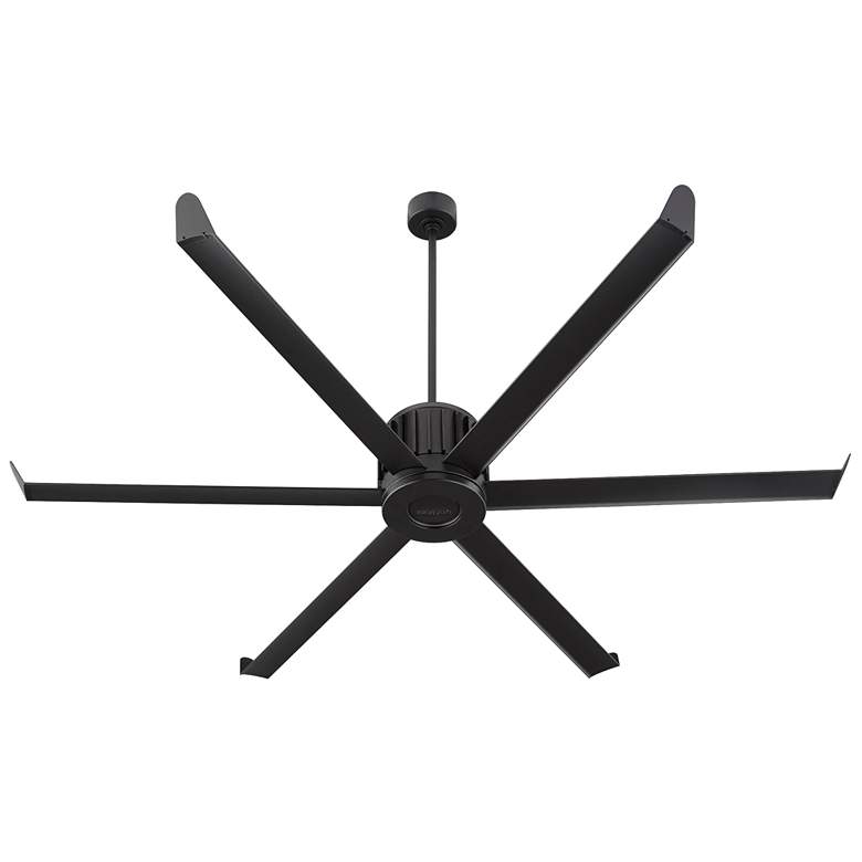 Image 1 78" Oxygen Enorme Black Outdoor Smart Large Ceiling Fan