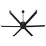 1_78" Oxygen Enorme Black Outdoor Smart Large Ceiling Fan