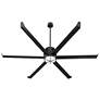2_78" Oxygen Enorme Black Outdoor Smart Large Ceiling Fan more views