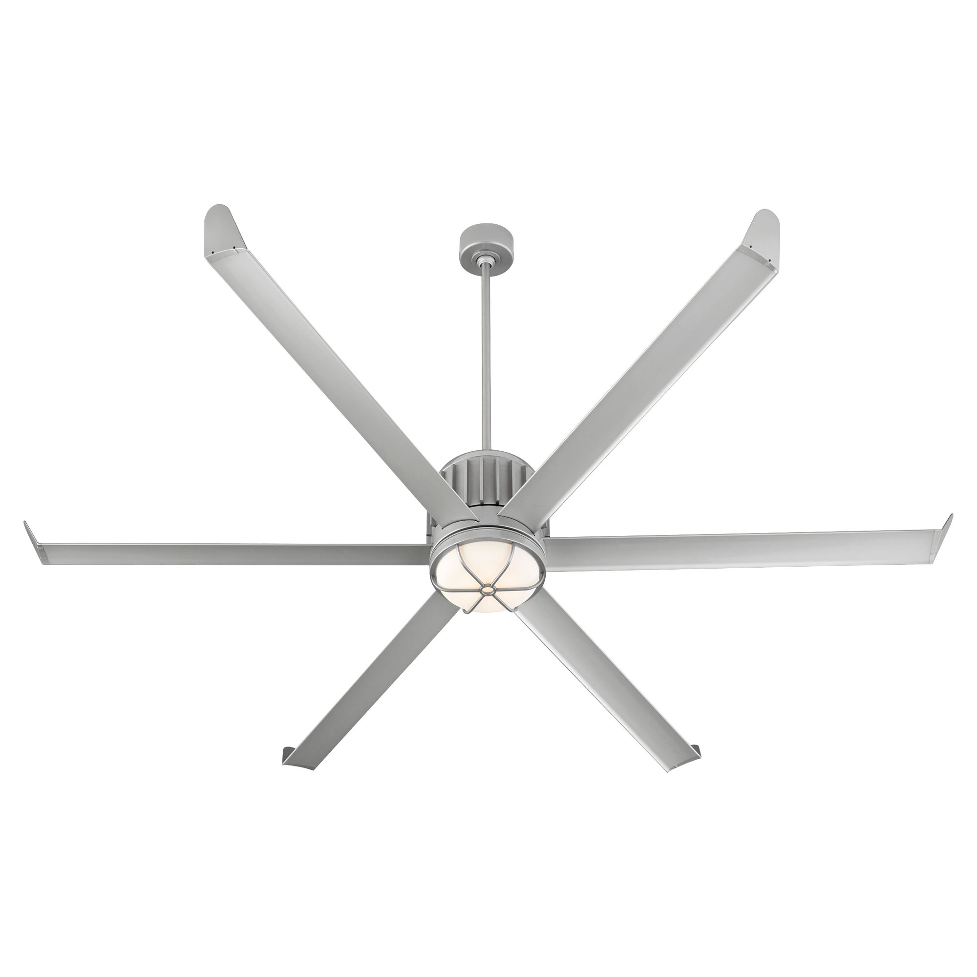 Image 3 78" Oxygen Enorme Classic Nickel Outdoor Smart Large Ceiling Fan more views