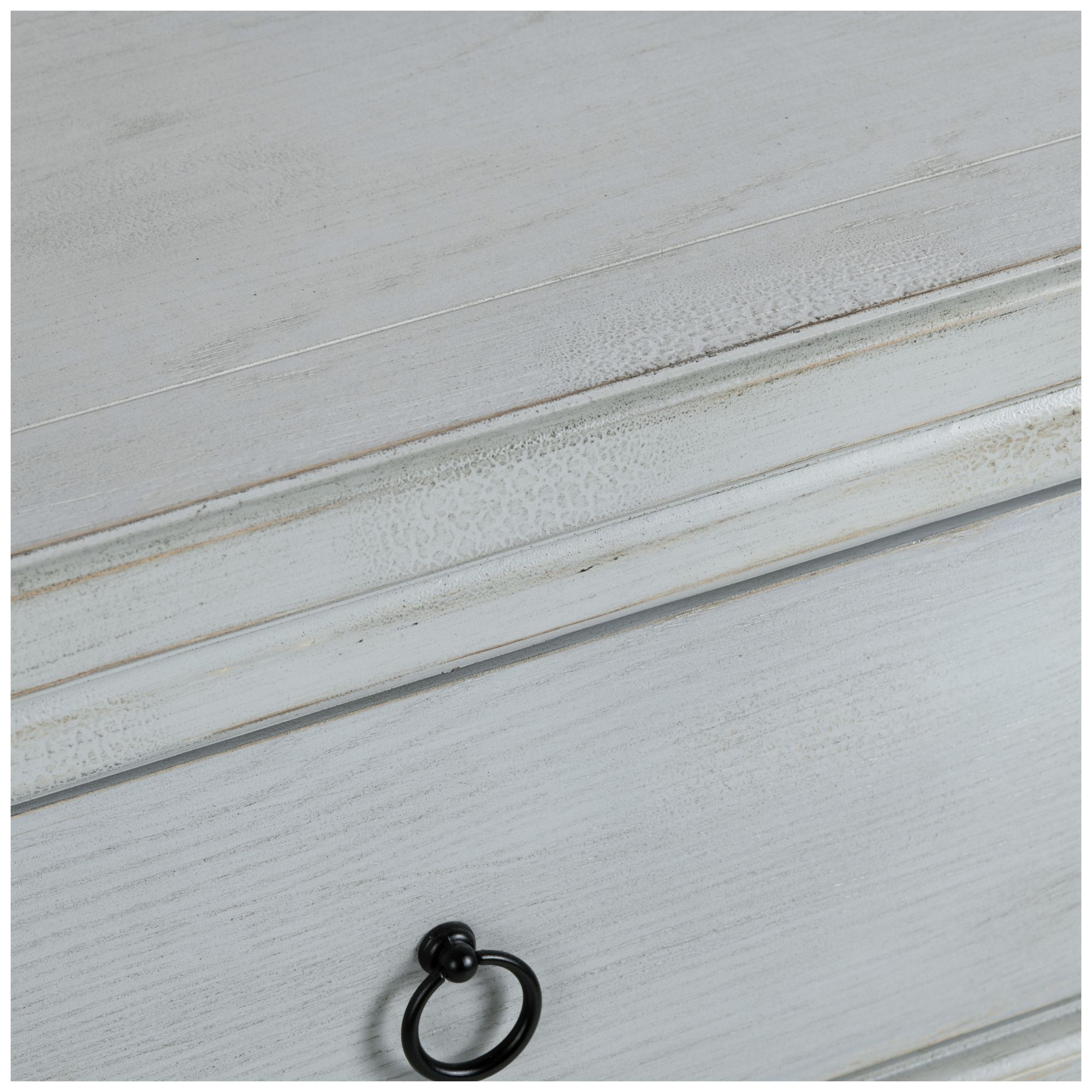 Image 4 78" Soft Blue 4 Door 3 Drawer Media Credenza_Sideboard more views