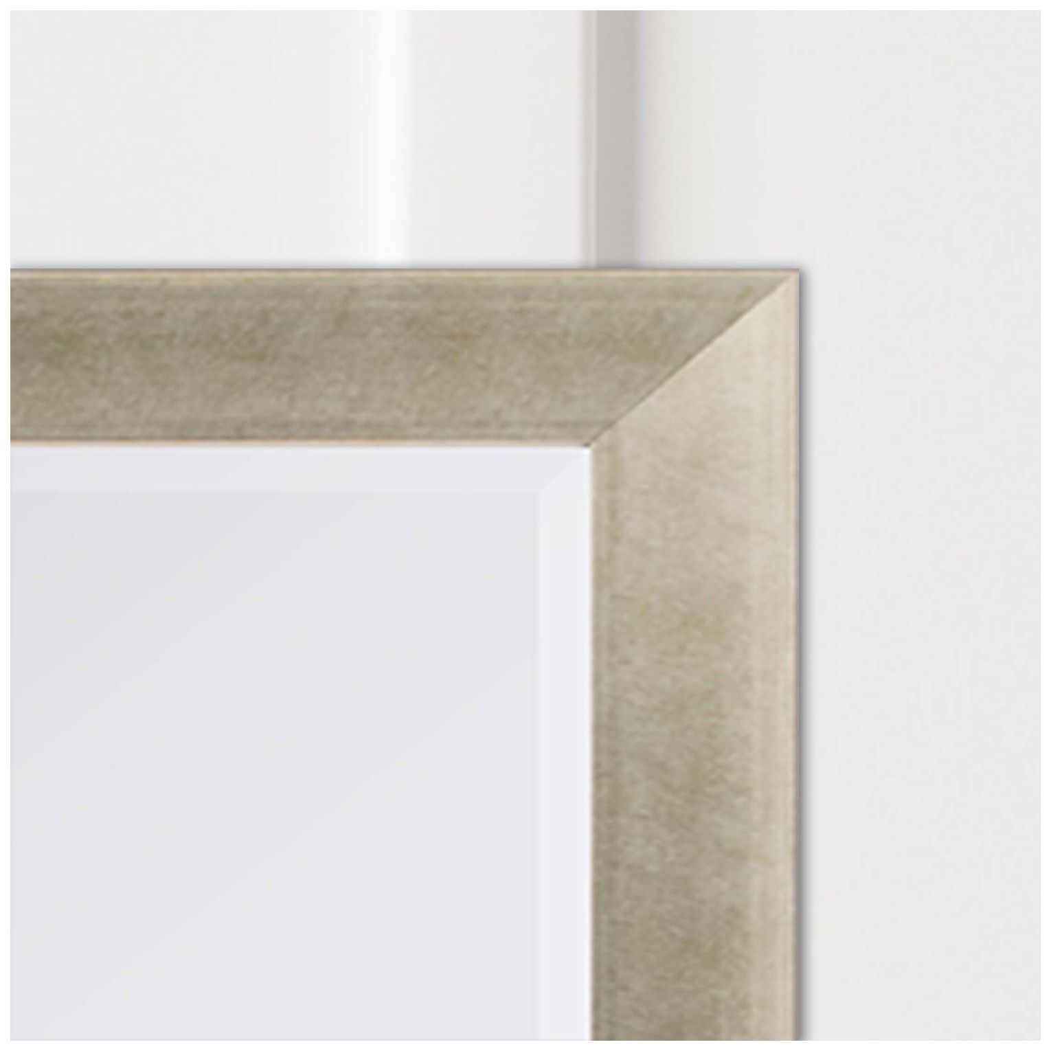 Image 4 #790 Metallic Neutral Wall Mirror - 27" x 33" more views