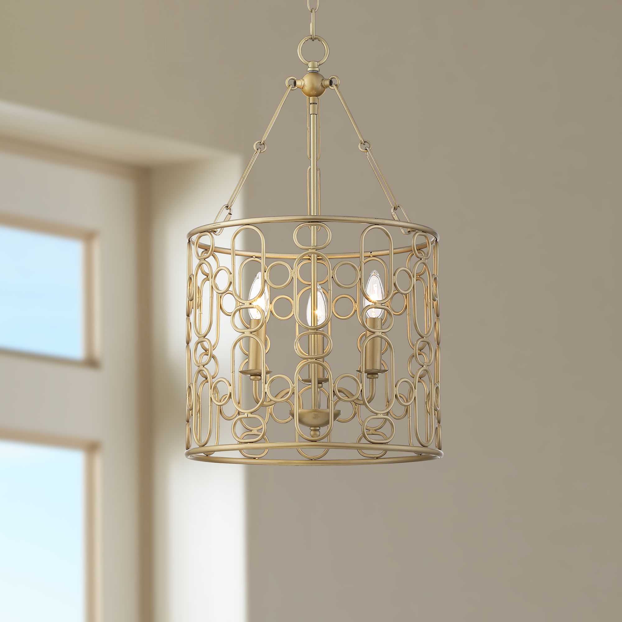 Gold, Entryway, Pendant Lighting Lamps Plus