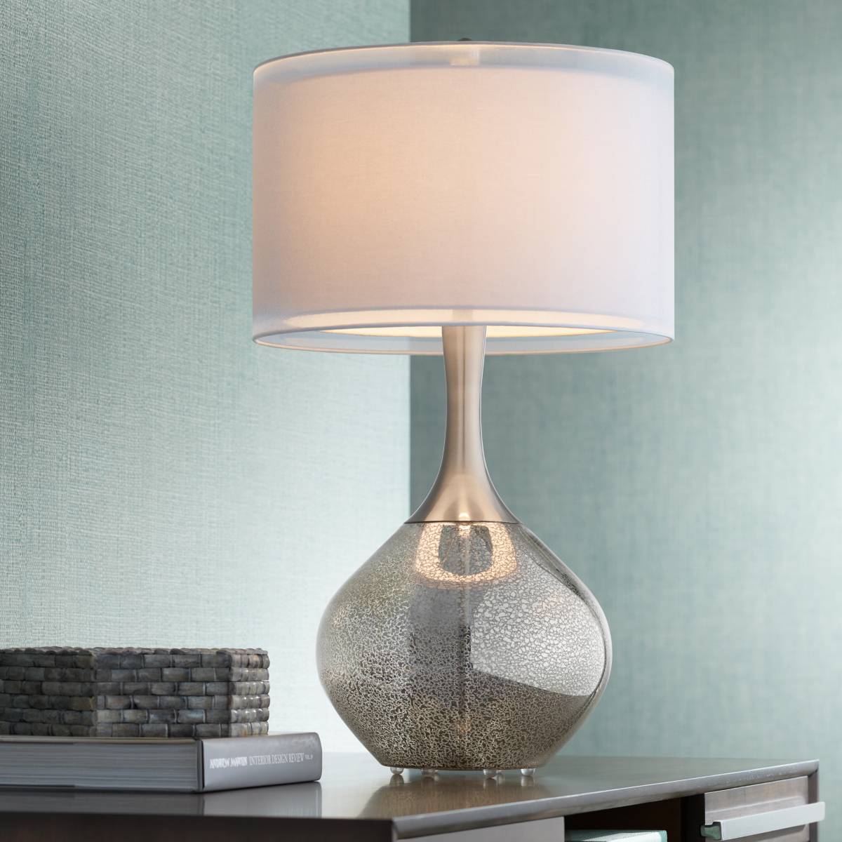 Silver, Table Lamps | Lamps Plus