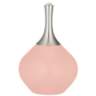 Color Plus Spencer 31&quot; Modern Rose Pink Table Lamp