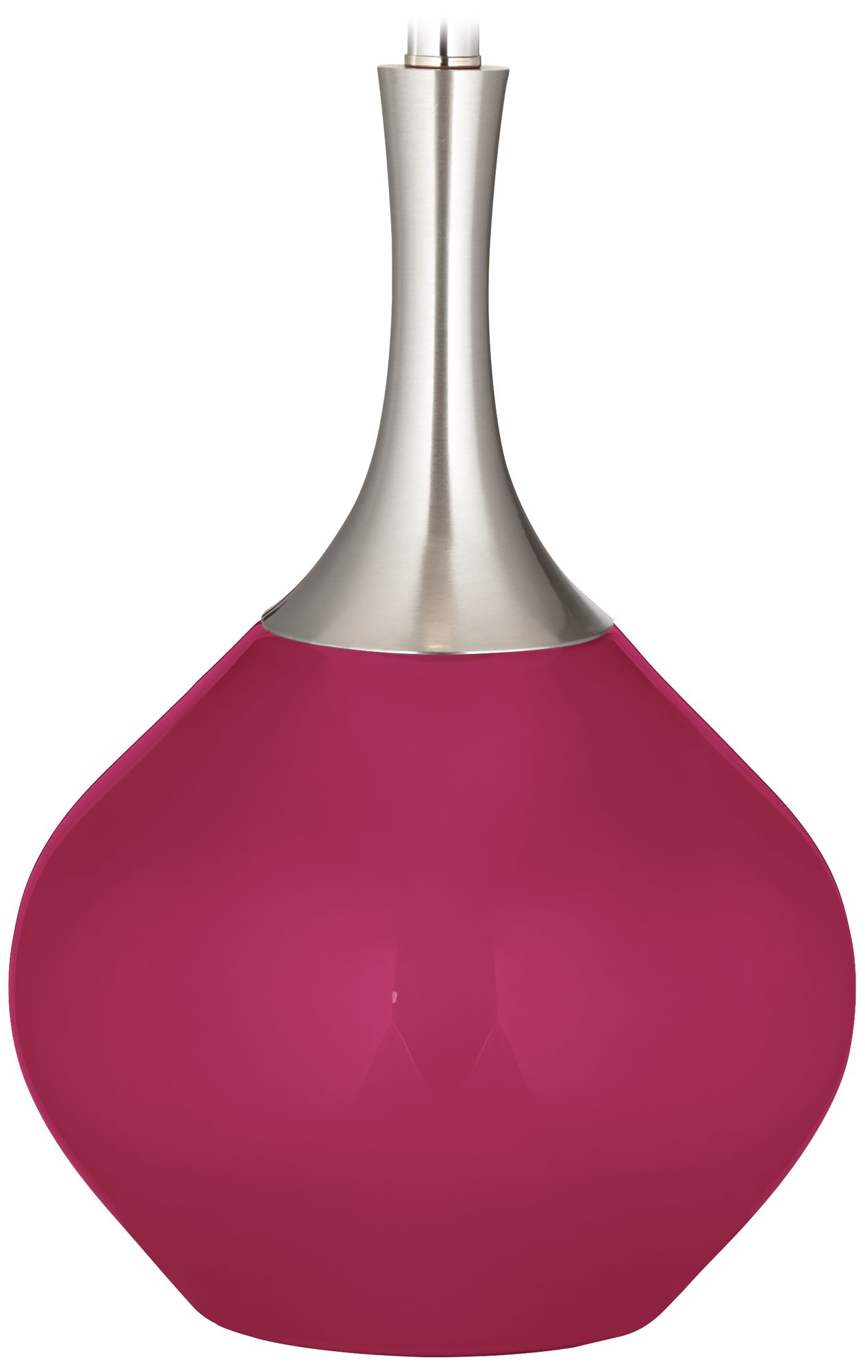 Color Plus Spencer 31" Vivacious Pink Modern Table Lamp