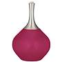 Color Plus Spencer 31&quot; Vivacious Red Modern Table Lamp