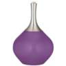 Color Plus Spencer 31&quot; Modern Passionate Purple Table Lamp