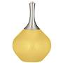 Color Plus Spencer 31&quot; Modern Daffodil Yellow Table Lamp