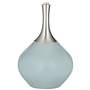 Color Plus Spencer 31&quot; Modern Rain Blue Table Lamp