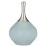 Color Plus Spencer 31&quot; Modern Rain Blue Table Lamp