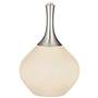 Color Plus Spencer 31&quot; Modern Steamed Milk White Table Lamp