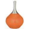 Color Plus Spencer 31&quot; Celosia Orange Modern Table Lamp
