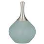 Color Plus Spencer 31&quot; Modern Aqua-Sphere Blue Table Lamp