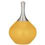 Color Plus Spencer 31&quot; Modern Goldenrod Yellow Table Lamp
