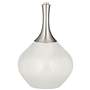 Color Plus Spencer 31&quot; Modern Winter White Table Lamp