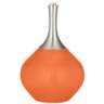 Color Plus Spencer 31&quot; High Nectarine Orange Table Lamp