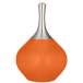 Color Plus Spencer 31&quot; Modern Invigorate Orange Table Lamp