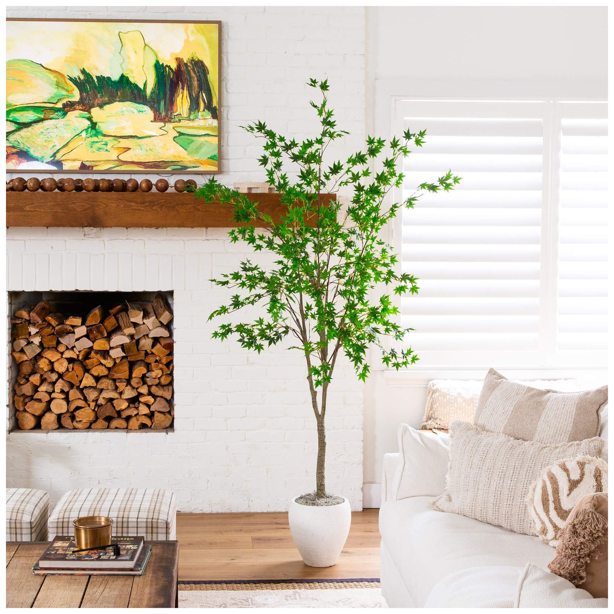 7ft. Artificial Maple Tree