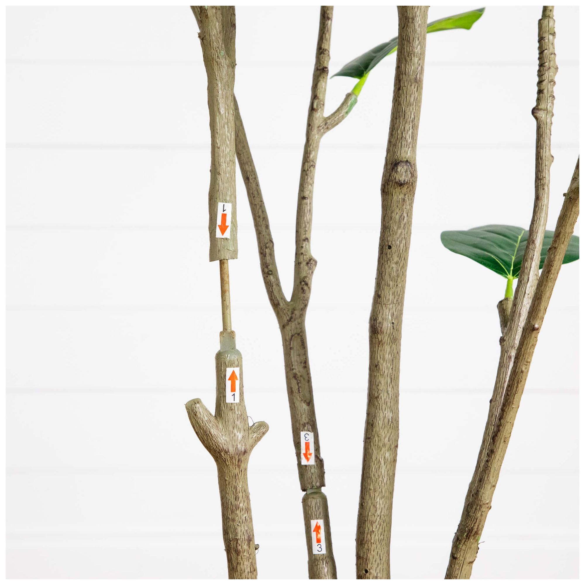 7ft. Artificial Minimalist Audrey Ficus Tree