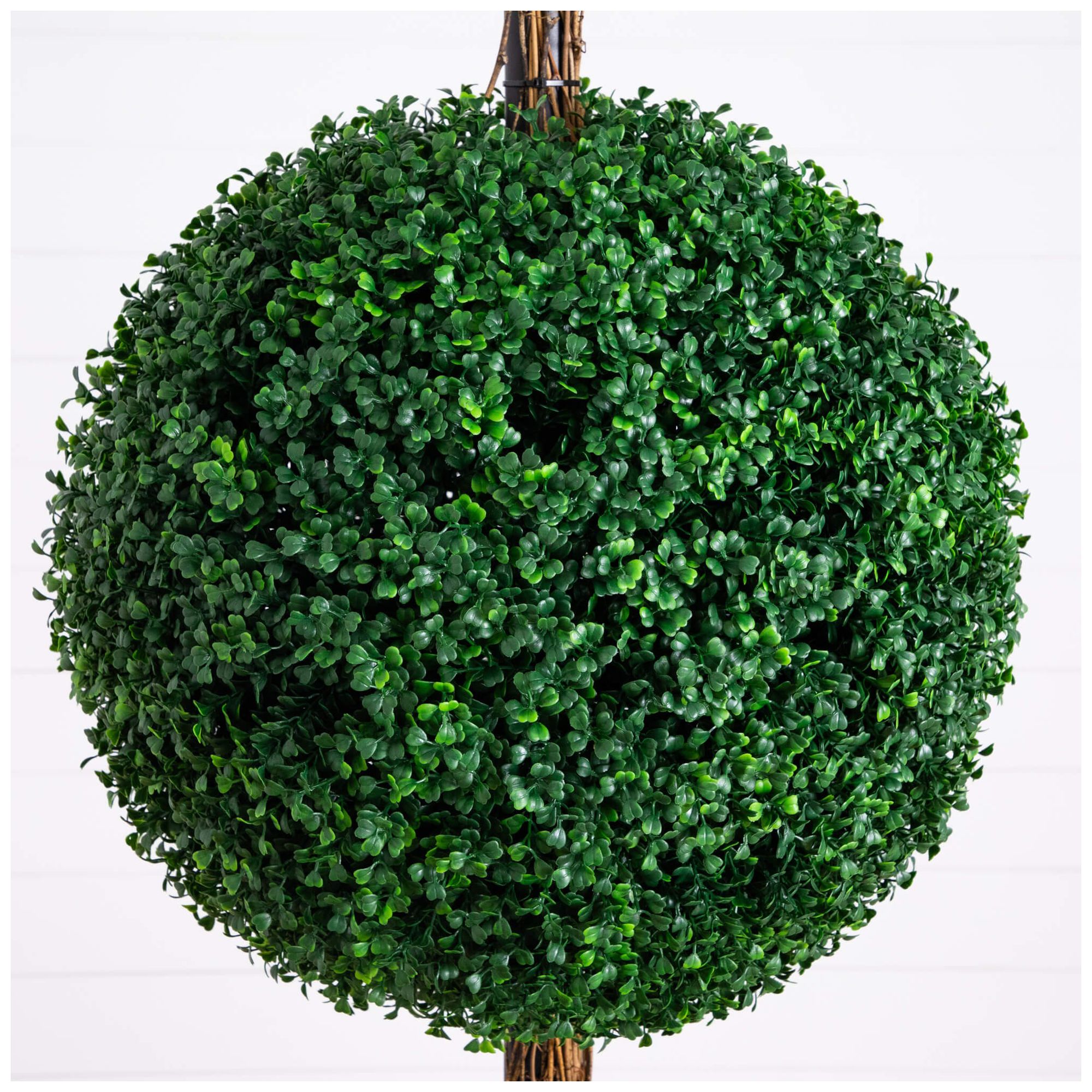 Image 5 7ft. UV Resistant Artificial Triple Ball Boxwood Topiary Tree more views