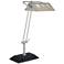 7H783 - Metal Industrial-Look Table Lamp w/Work Station Base
