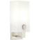 7K041 - Frosted White Glass Wall Sconce