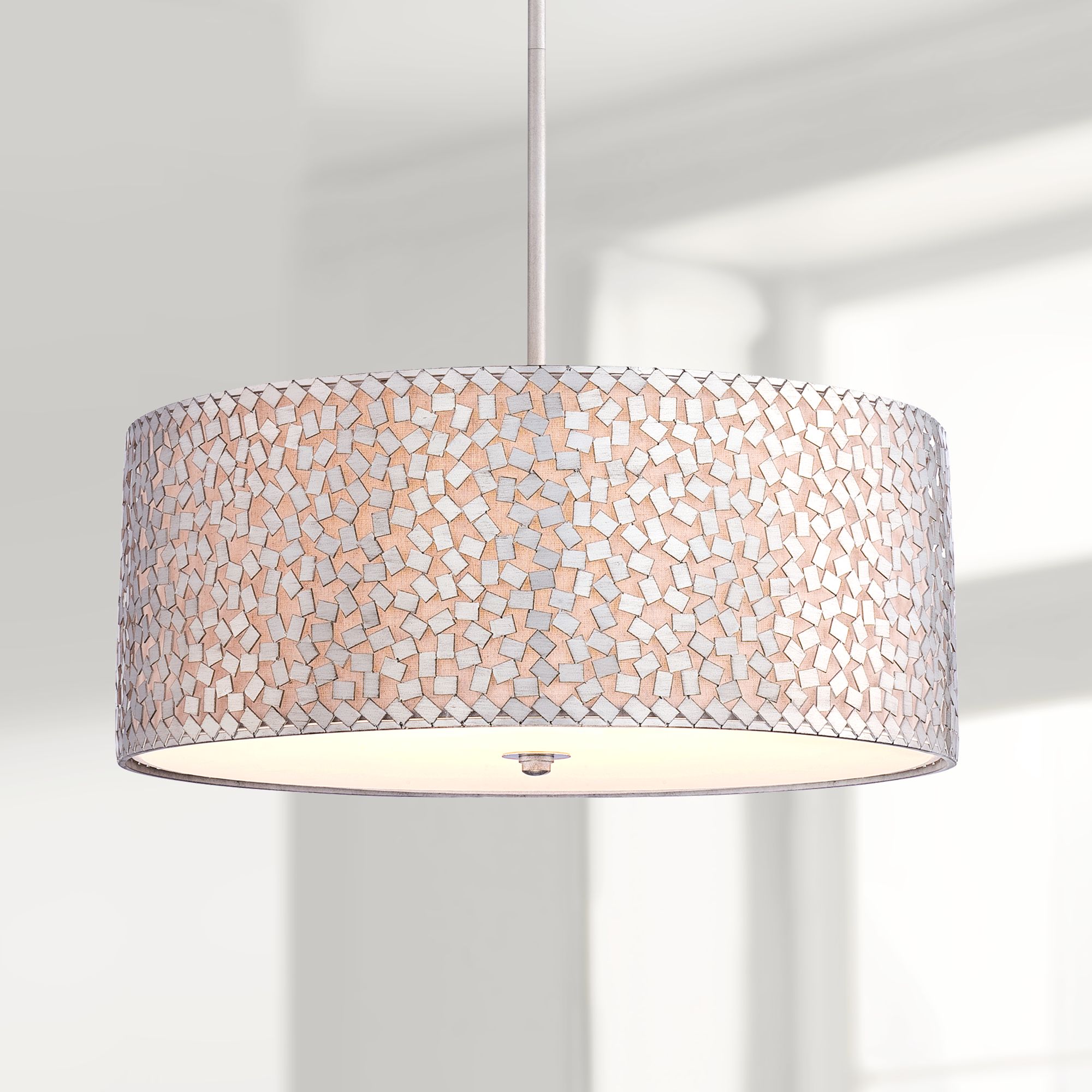 Drum Pendant Lights Drum Shade Pendant Lighting Page 3 Lamps Plus