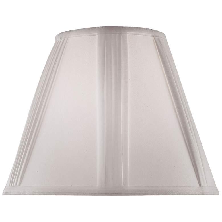 Image 1 7x14x11 White Linen French Drape HB