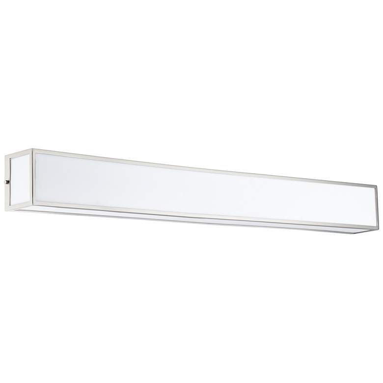 Image 1 7X222 - 48" Frosted White Acrylic Bath Light