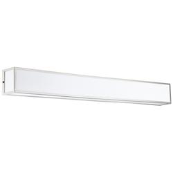 7X222 - 48&quot; Frosted White Acrylic Bath Light