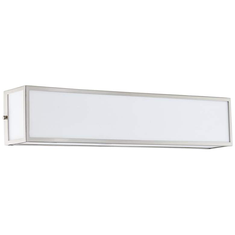 Image 1 7X223 - 24 inch Frosted White Acrylic Bath Light