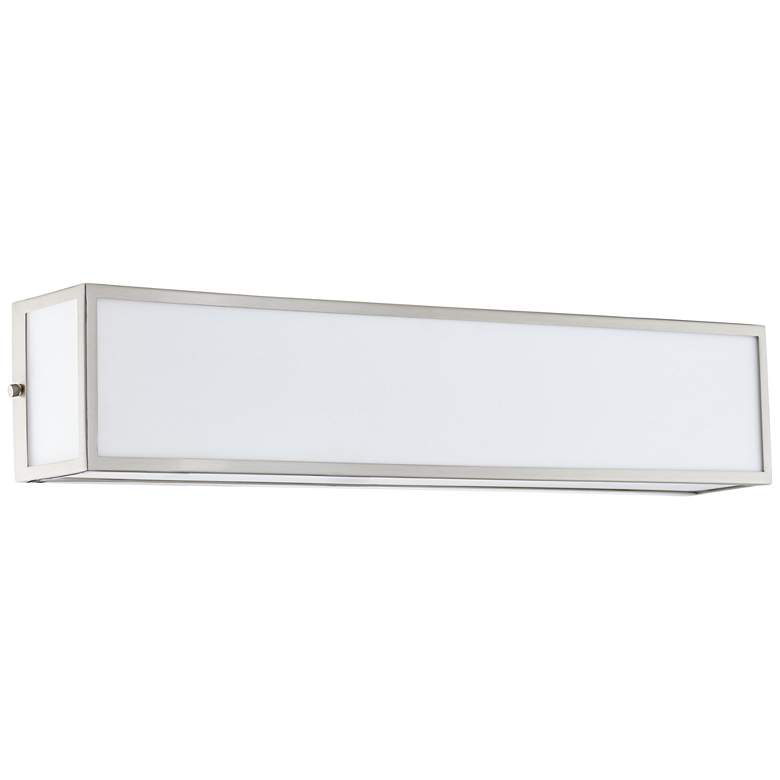 Image 1 7X223 - 24" Frosted White Acrylic Bath Light