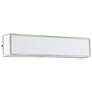 7X223 - 24" Frosted White Acrylic Bath Light