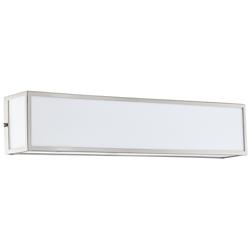 7X223 - 24&quot; Frosted White Acrylic Bath Light