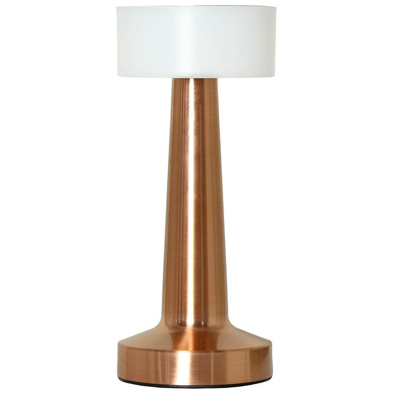 Image 1 8.5" Mushroom Magic Dimming & Rechargeable Touch Sensor Desk Lamp,