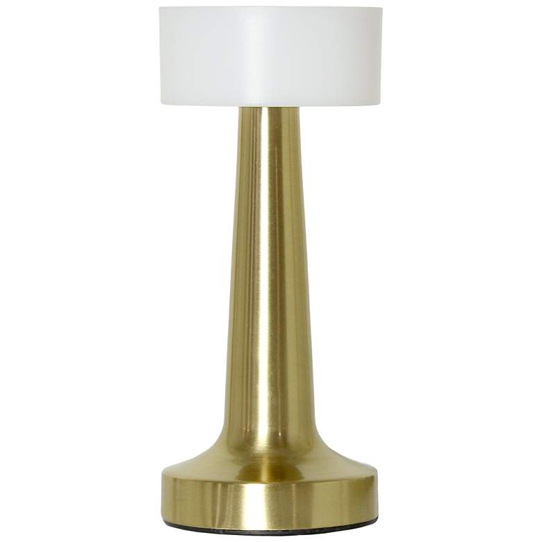 Image 1 8.5" Mushroom Magic Dimming & Rechargeable Touch Sensor Desk Lamp,