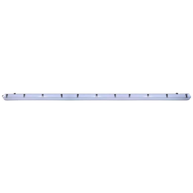 Image 1 8 Foot Vapor Proof Linear Fixture with Integrated Microwave Sensor CCT