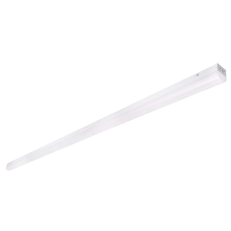 Image 1 8 ft. LED; Linear Strip Light; Wattage and CCT Selectable; White Finish