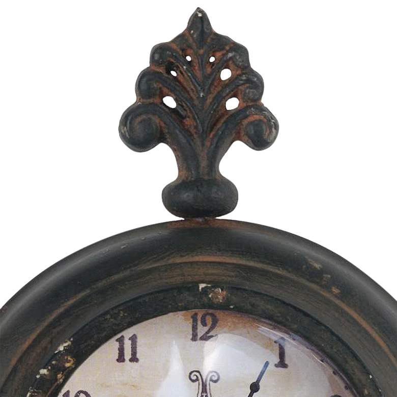 Image 2 8" Dark Bronze Clock more views