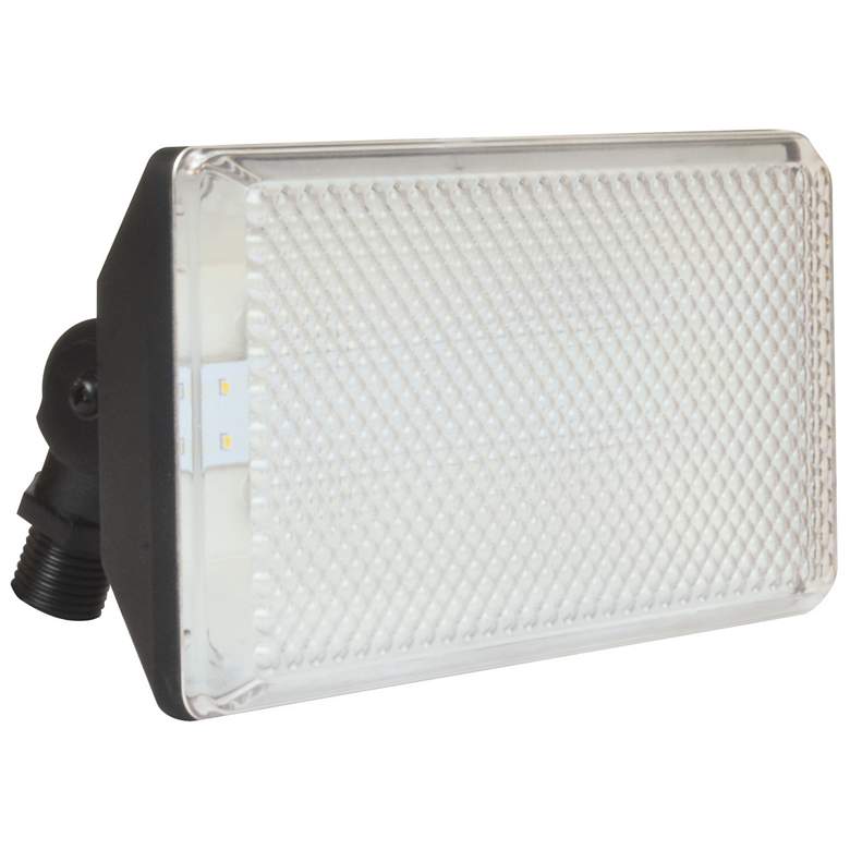 Image 1 8" Outdoor LED Flood - Black