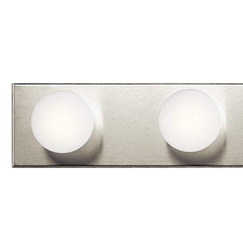 Image 3 8-Light 4.5-in Brushed Nickel Vanity Light Bar more views