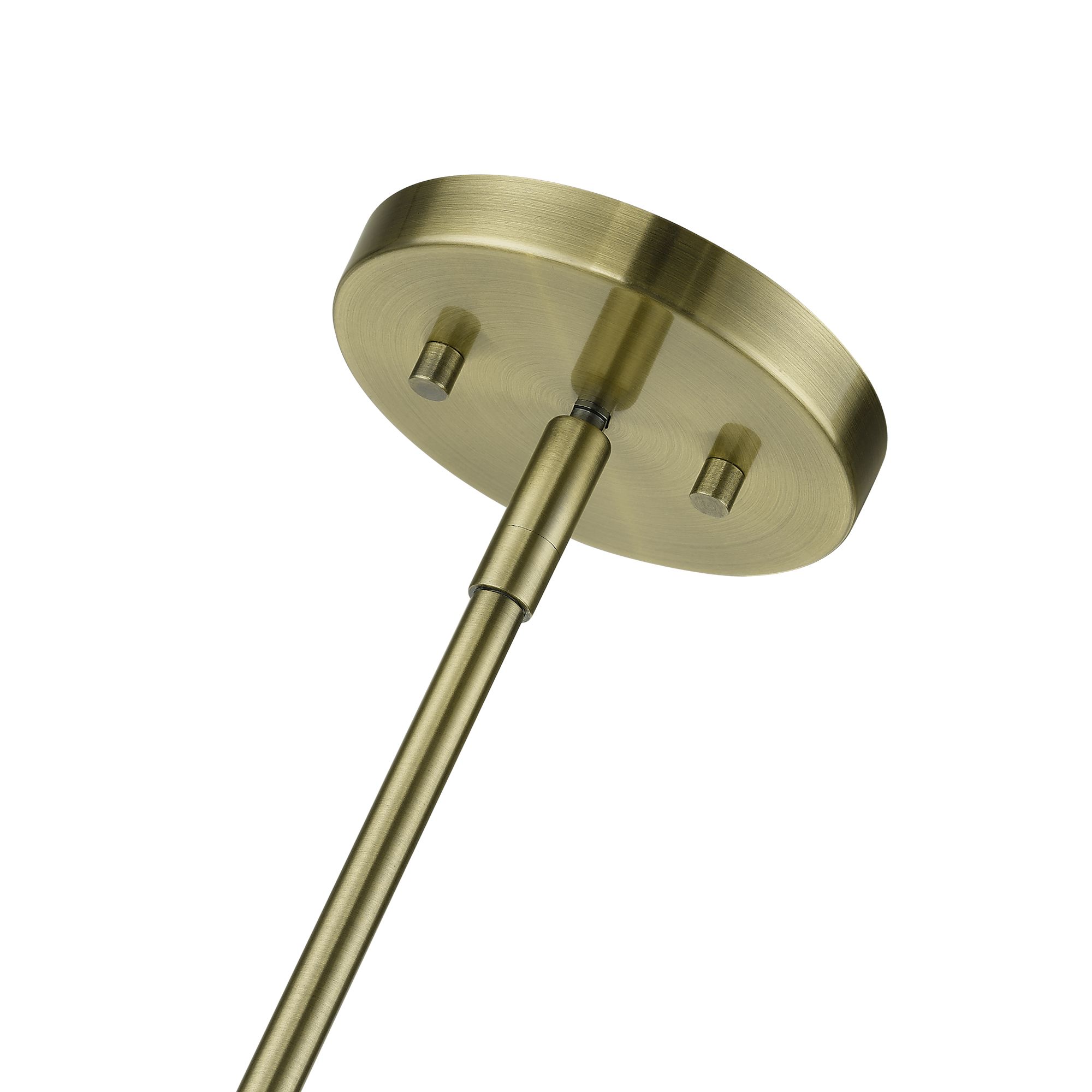 8 Light Antique Brass Chandelier