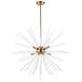 2_8 Light Antique Brass Large Foyer Chandelier