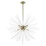 4_8 Light Antique Brass Large Foyer Chandelier more views