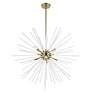 5_8 Light Antique Brass Large Foyer Chandelier more views